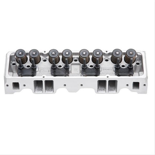 Edelbrock ED60995 Perf Rpm Cyl Head Cmpl SB Chev Angle Plug Hydraulic Roller