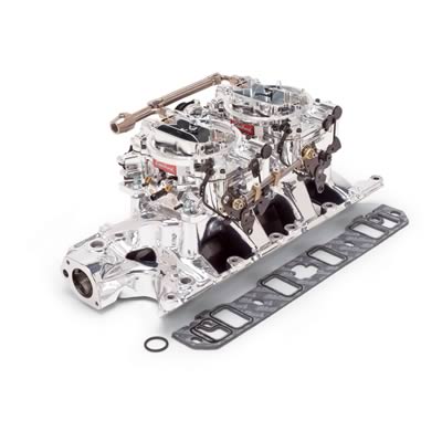 Edelbrock ED2035 Dual Quad & Carb Kit Ford 289-302W V8