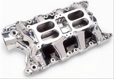 Edelbrock ED75854 Rpm Air-Gap Dual- Quad Manifol Ford 351W V8 E/Shine
