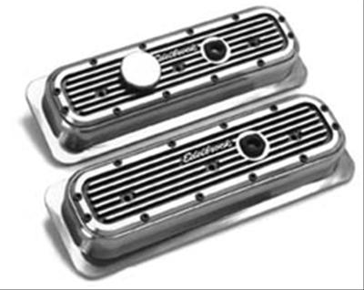 Edelbrock ED4252 Elite Series Valve Covers Chev 4.3L V6