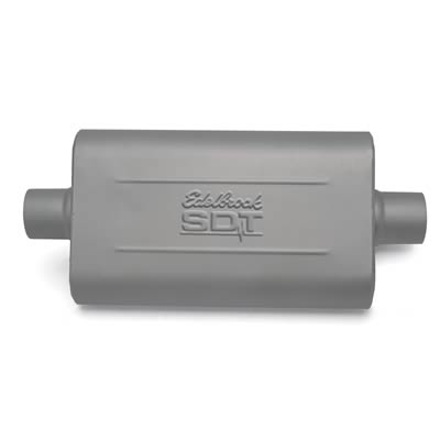 Edelbrock ED55722 Sdt Series Muffler 3" Universal Fit