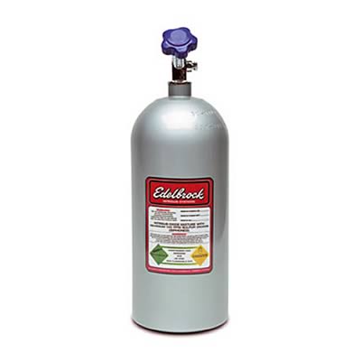 Edelbrock ED72302 N20 Nitrous Bottle 2.5Lb Nitrous