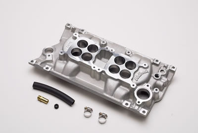 Edelbrock ED5426 Vortec C-26 Dual-Quad Mani SB Chev 262-400 V8