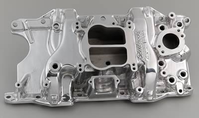 Edelbrock ED37761 Performer Egr Manifold Chrysler 318-360 V8 Polished