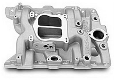 Edelbrock ED37561 Performer Manifold (Egr) Pontiac 326-455 V8 Polished