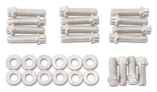 Edelbrock ED8509 Intake Manifold Bolt Kit Chev 348/409 V8