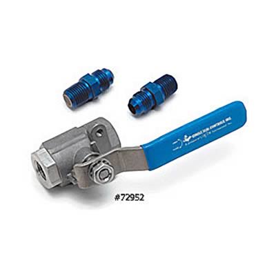 Edelbrock ED72952 N20 Turn Ball Valve Kit Nitrous