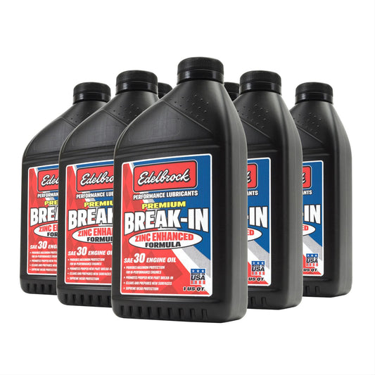 Edelbrock ED1080 Brake In Oil Sae 30 Case Of 12