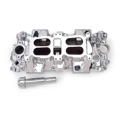 Edelbrock ED54084 Performer Dual- Quad Manifold BB Chev 348/409 V8 E/Shine