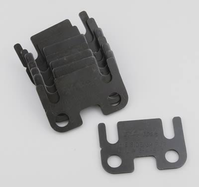 Edelbrock ED9668 Guideplates 3/8" Flat Qty8 Oldsmobile V8