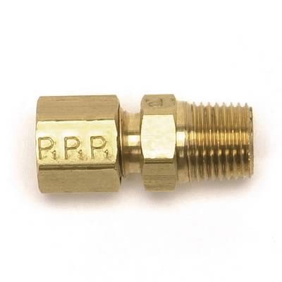 Edelbrock ED76560 Straight Brass Fitting Universal Fit