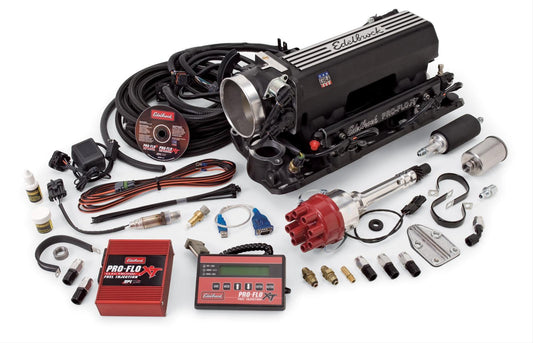 Edelbrock ED35283 Pro-Flo XT EFI System SB Chev V8 Vortec Black