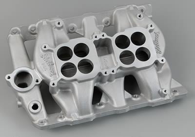 Edelbrock ED5450 Pontiac Dual-Quad Manifold Pontiac 326-455 V8