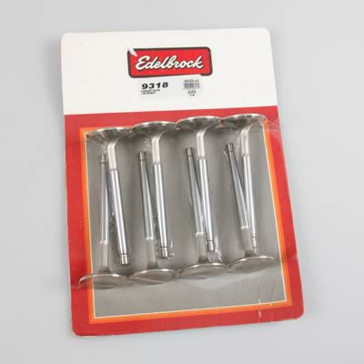 Edelbrock ED9318 Exhaust Valve 1.680" Qty8 Oldsmobile 400-455 V8
