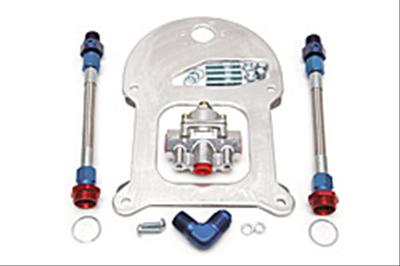 Edelbrock ED8193 Fuel Pressure Regulator Kit Holley Std Flange Dual Feed