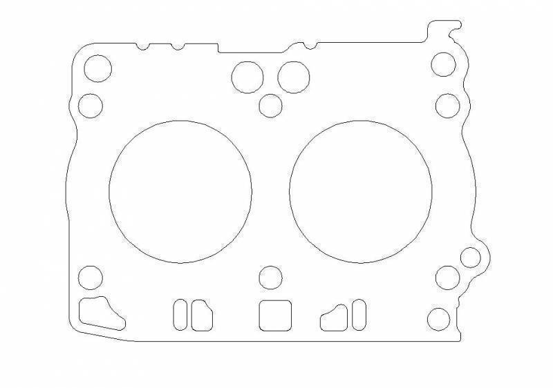 Multi Layer Steel Head Gasket (for Subaru FA20 & for Toyota 4U-GSE 2.0L 4cyl DOHC Boxer RHS 89.5mm Bore .040" Thick) (CMC4588-040)