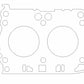 Cometic CMC4589-032 Multi Layer Steel Head Gasket