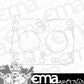 Multi Layer Steel Head Gasket (for Subaru FA20 & for Toyota 4U-GSE 2.0L 4cyl DOHC Boxer LHS 89.5mm Bore .040" Thick) (CMC4589-040)