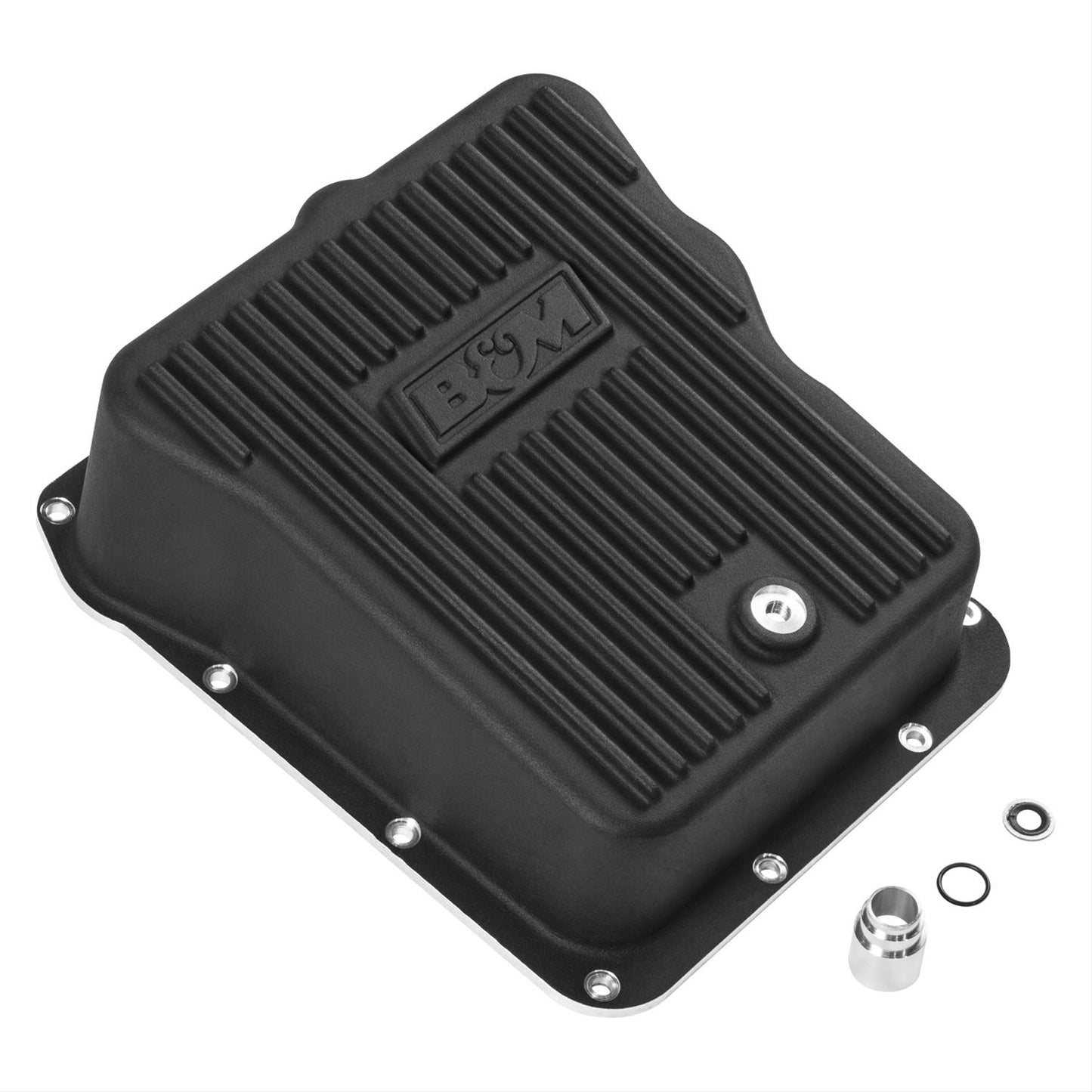 B&M BM71390 Cast Deep Pan, (Allison) Black