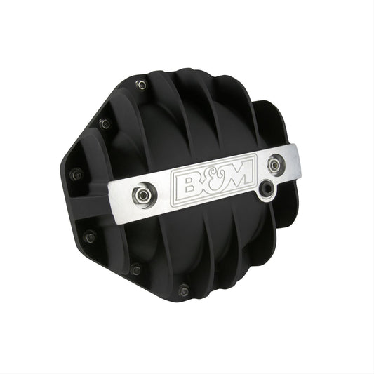 B&M BM11306 Diff Cover-Black, Chrysler 9.2
