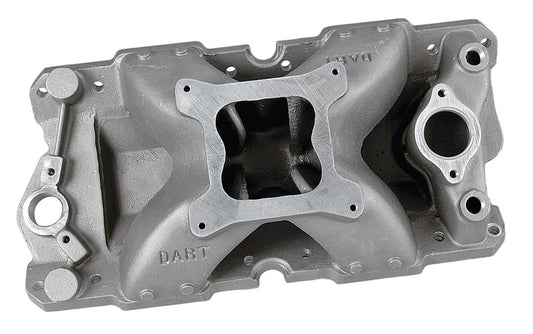 DART DA42412000 S/B Chev Manifold 9.325 Deck Iron Eagle/Pro 1 4150 Carb