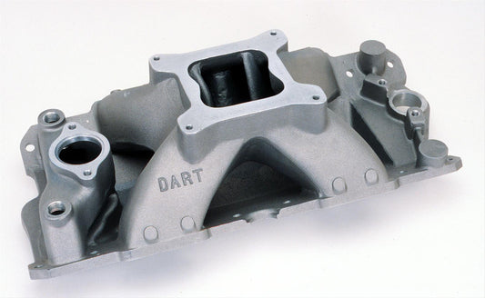 DART DA42411001 Chev SB Iron Manifold 9.025 Deck Pro 1 4150 Carb Super Mod Only