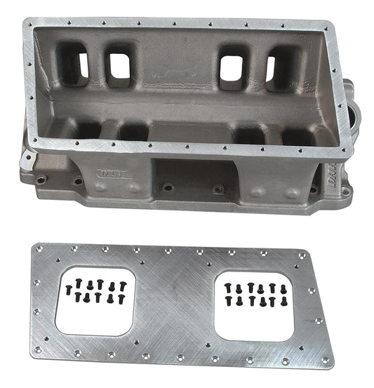DART DA41135000 B/B Chev Tunnel Ram Rect 10.2 Incl Top Plate Of Choice