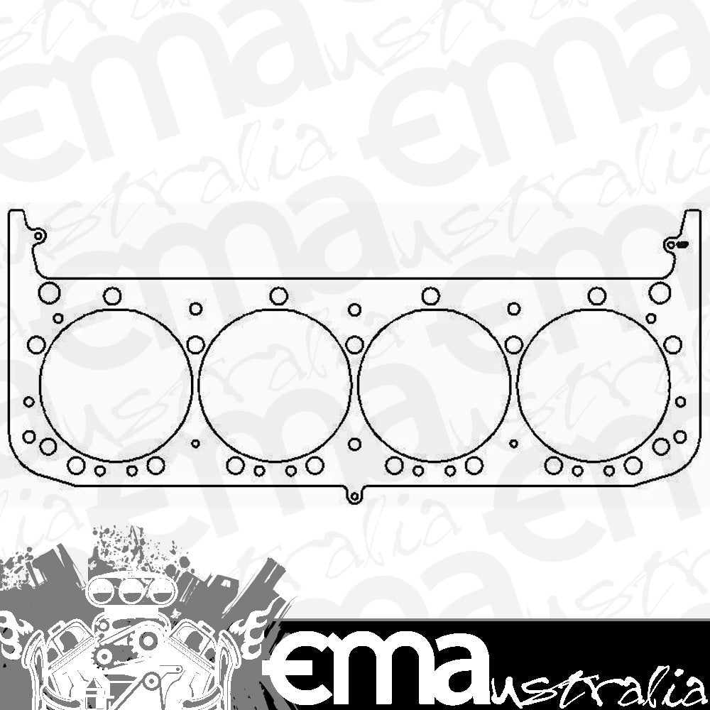 Multi Layer Steel Head Gasket (Suit SB Chev With All Pro Heads 4.220" Bore .040" Thick) (CMC5551-040)