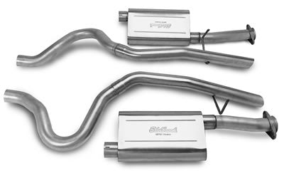 Edelbrock ED5646 Cat-Back Exhaust System Ford Mustang 1986-93 5.0L