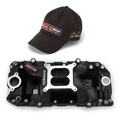 Edelbrock ED75613 Rpm Air-Gap 2-O Manifold BB Chev 396-502 V8 Black