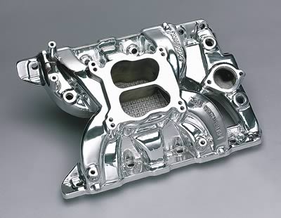 Edelbrock ED71561 Performer Rpm Manifold Pontiac 326-455 V8 Polished