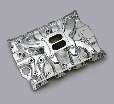 Edelbrock ED71051 Performer Rpm Manifold Ford FE 390-428 V8 Polished