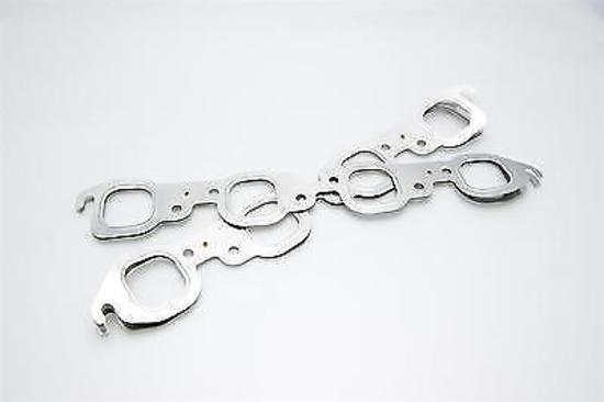 Cometic CMC5897-030 Chev BB 396-454 V8 MLS Exhaust Gasket 1.850" X 1.900" (pair)