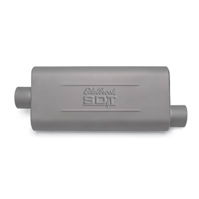 Edelbrock ED55741 Sdt Series Muffler 2 1/4" Universal Fit