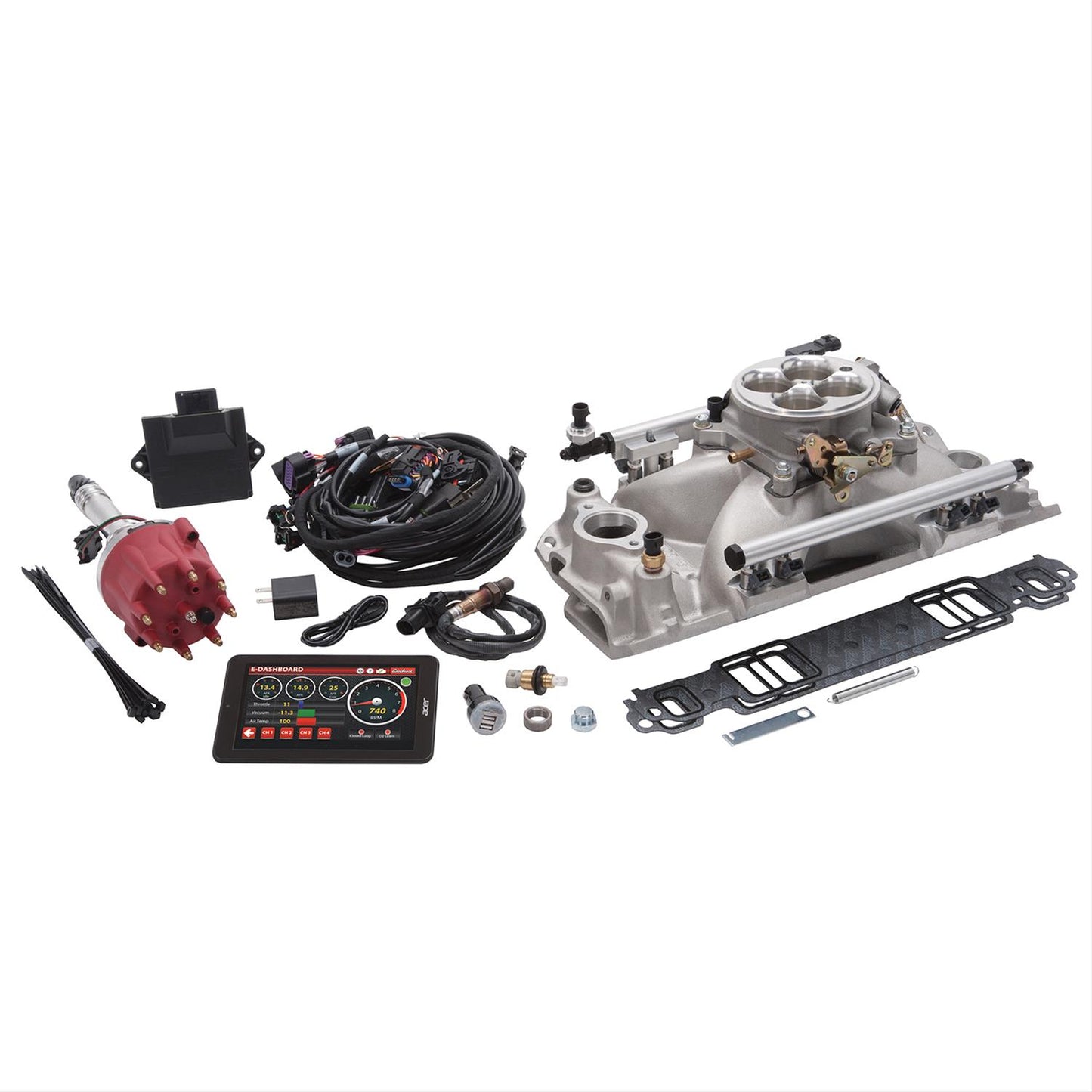 Edelbrock ED35760 Pro-Flo EFI System suits SBC Up to 1986