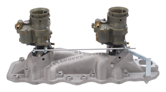 Edelbrock ED2011 Vintage Manifold/ Carb Kit Ford Flathead V8