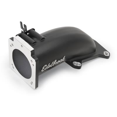Edelbrock ED38473 Intake Elbow Ultra Low 90mm Chev LS1 V8 Black