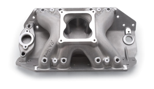 Edelbrock ED28035 Big Victor Spread Pt Manifold BB Chev V8