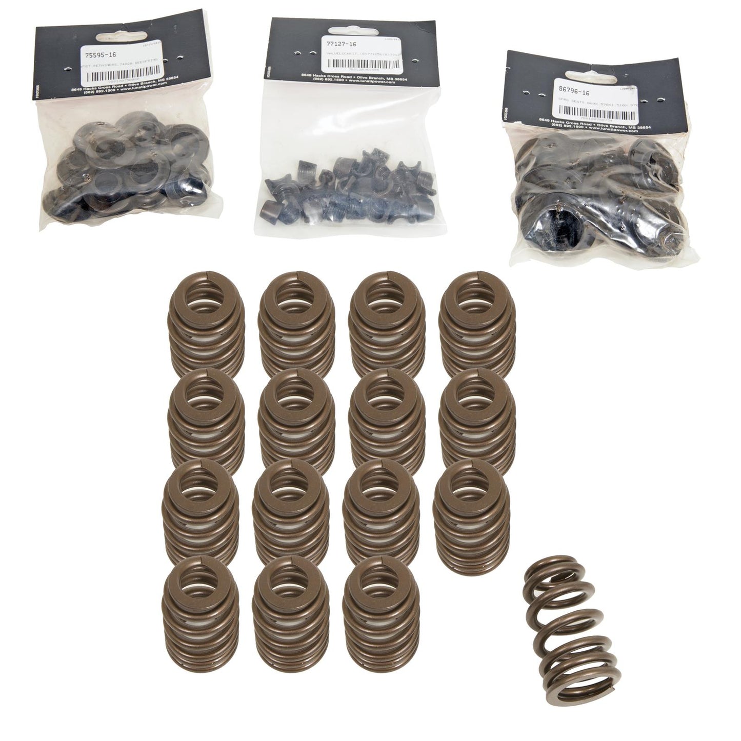Lunati LT74820K11 Valve Spring Kit 1.445" w/ Beehive Springs