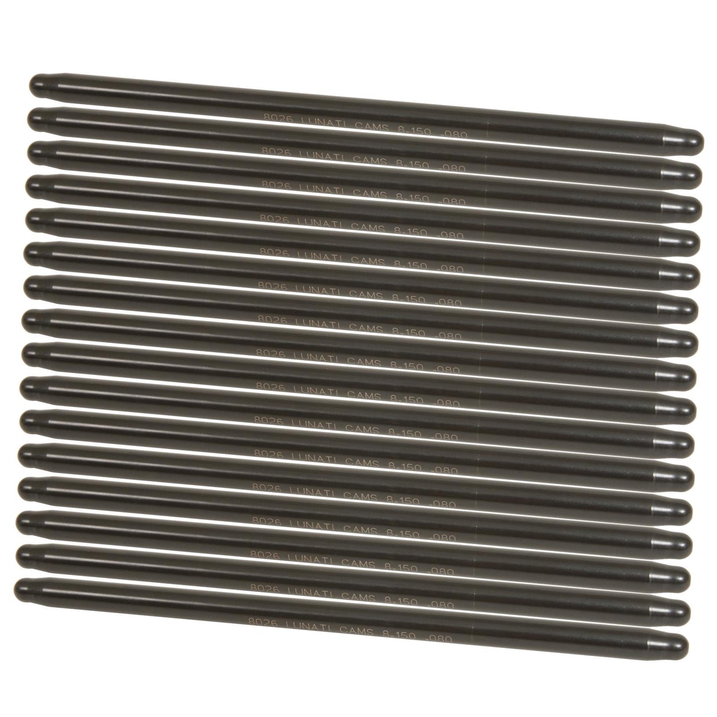 Lunati LT8026-16 Pro Series Pushrods 3/8 One Piece 8.150" .080"