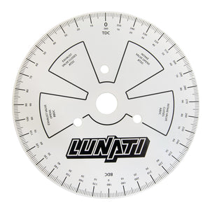 Lunati LT80000 Cam Degree Wheel 9" Wheel Only