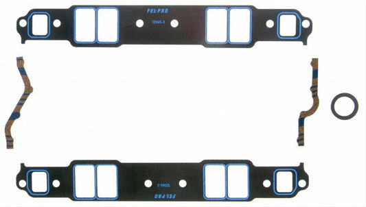 Fel-Pro Gaskets FE1206S3 SBc Inlet Manifold Gasket Set Lamntd Steel Core Med 1/16