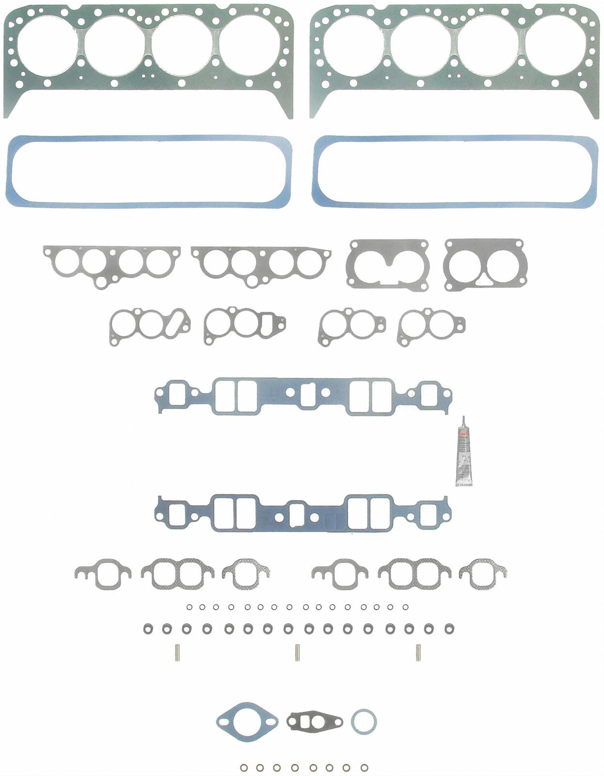 Fel-Pro Gaskets FEHS8510PT5 VRS 87-90 305 Chev Efi
