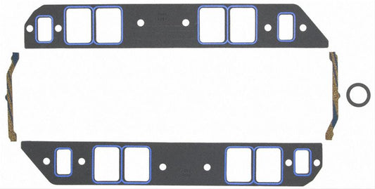 Fel-Pro Gaskets FE12523 "Inlet Manifold Gasket Set Chev BB 2.48"" X 1.8"" .060"""