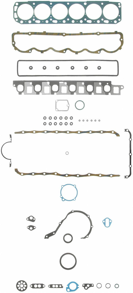 Fel-Pro Gaskets FEFS8168PT2 F/Set Ford 240 6 Cylinder Or Use Gs-Fh170