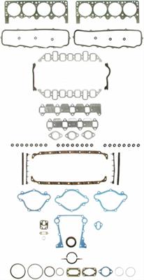 Fel-Pro Gaskets FEFS7734PT2 313-318 Chrys 57-66 Full Set Sawtooth