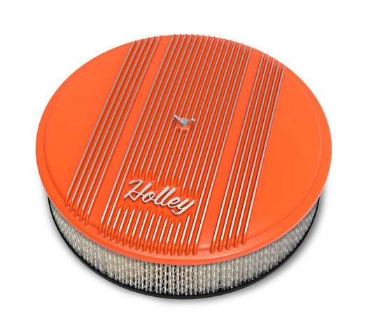 Holley HO120-126 Holley Air Cleaner Finned 14 X 3
