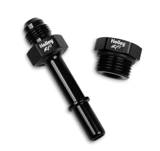Holley HO534-211 Male Quick Connect Kit Holley Fuel Rails to GM Lines