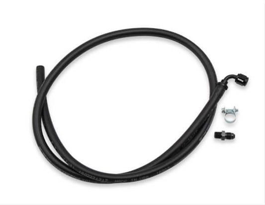 Holley HO26-552 GM LS Steam Tube Kit w/ Black Push On Hose