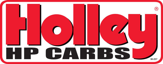 Holley HO36-257 Decal HP Carbs - 29 Sq.